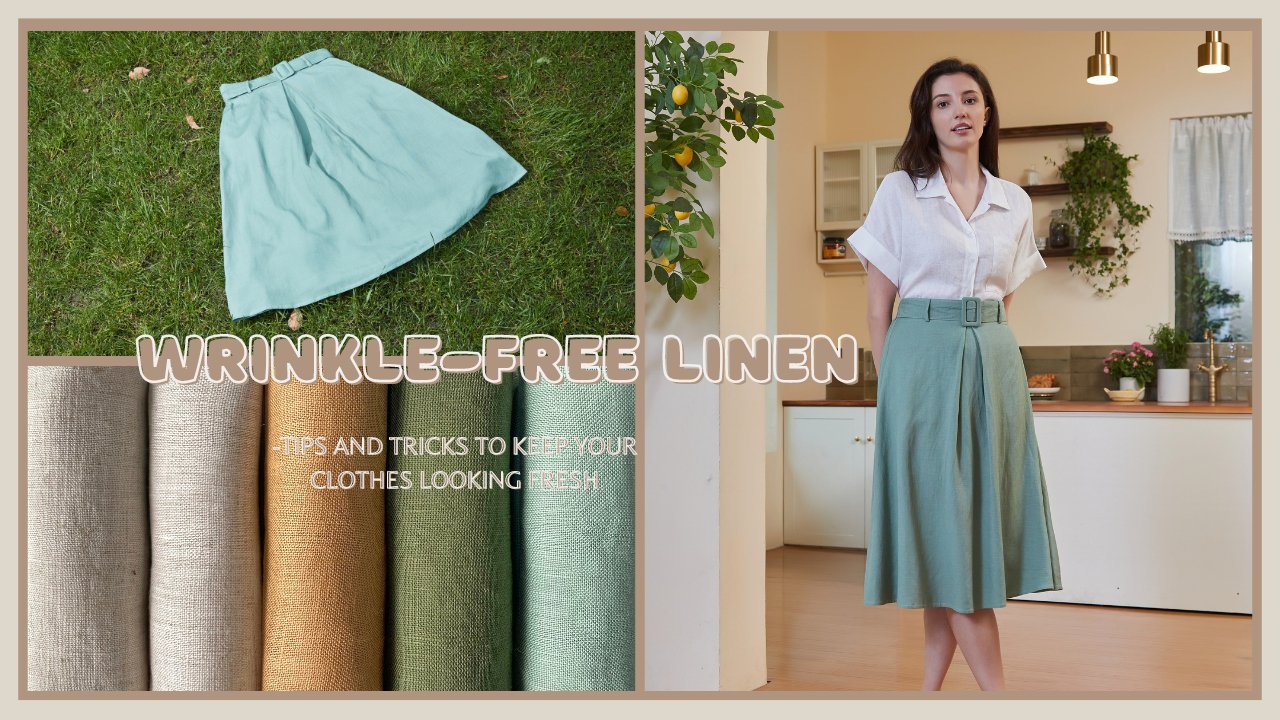 Wrinkle-Free Linen: Tips and Tricks to Keep Your Clothes Looking Fresh